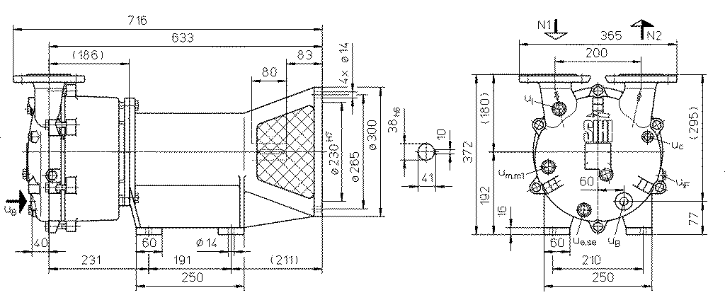 Габарит LEL 250